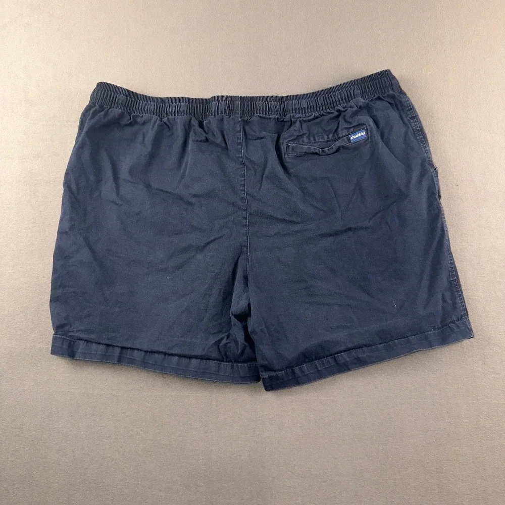 Chubbies Originals Mens Navy Blue Stretch Shorts‎ 5.5 Inseam XXL Elastic Waist